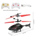 2 Channel Gesture Control Suspension Helicopter RC Remote Induction Aircraft With Charging LED Light Kids Toy for Boys. 
