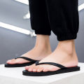 High Quality Men's Flip Flops Summer Light Beach Slippers Fashion Non-slip Casual Male Sandals Outdoor Black Flip Flop Sandals. 