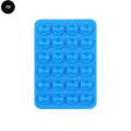 Silicon Suction Pad Phone Holder Self-Adhesive Rubber Suction Mobile Holder Silicone Suction Phone Case - Suction Cup Phone Holder | Sticky Phone Grip Mount With 24 Suction Cups | Anti-Slip Suction Phone Case Mount For Shower mirror Silicone Mobile Stand. 