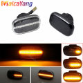 2Pcs Dynamic Led Side Marker Panel Light Turn Signal Lamp For Toyota Corolla E10/E11/E12 ZE120 Hilux Surf N21 Yaris Verso Celica. 