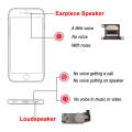 LoudSpeaker + Earpiece Flex Cable for iPhone 6 7 8 6s Plus X XR XS Max Loud Speaker Sound Ringer Buzzer inner Ringtone Parts. 