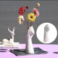 Hand vase, flower  mini hand vase for home decoration, beautiful handmade vase, concrete vase, hand shaped vase for your home, home decor vase, cute hand vase with Free Gift 🎁 100%REAL AND ORIGINAL PRODUCT. 