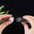 Small glass bottle with aluminum cap 5-30ml mini glass bottle with lid. 
