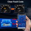 ELM327 Bluetooth 5.1 BLE V1.5 OBD2 Car Diagnostic Tools ELM 327 PIC18F25K80 Chip for IOS Android Scanner Clear Fault Code. 