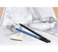 EE 6B 4B 3B 2B B Hb F H 2H Staedtler Mars Lumograph figure drawing pencil. 
