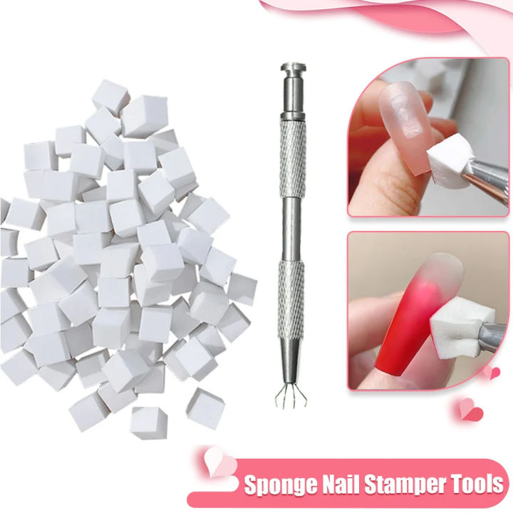 50Pcs/200Pcs%20Nail%20Art%20Sponge%20Set%20Manicure%20DIY%20Creative%20Nail%20Sponge%20Gripper%20Tool%20%20Sponge%20Gradient%20Nail%20Art%20Tools%20Accessories%20-%20Image%203
