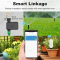 Tuya Zigbee Soil Sensor Temperature Humidity Moisture Light Intensity Detect for Garden Automation Irrigation Real Time Monitor. 