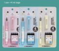 Chren 3360k gift pen pack( 1 pcs pen with 4 ink cattridges). 