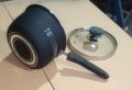 nonstick Sospan 18 cm with lid glass marble coating Sospan. 