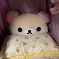 40/60cm Hot Kawaii Rilakkuma Plush Warm Hand Pillow Cartoon Bear Peluche Stuffed Toys Soft Cushion Girls Birthday . 