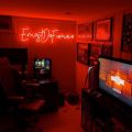 Neon lights for gaming room. 