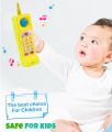 Zest 4 Toyz Musical Mobile Phone Toy for Kids Cellphone | Telephone | Light & Sound | Educational Toys for Kids Baby Babies - Multicolor (Battery Included. 