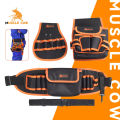 Muscle cow high quality waterproof tool bag for electrician and mechanic, size 13 "and 16". 