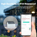 Zigbee Rain Detection Sensor with Light Detector Outdoor Waterproof Rain Drop Sensor For Tuya Home Assistant Z2MQTT Automation.