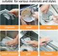 2 Sided Pack of 10 Multipurpose Wire Dishwashing Rags for Wet and Dry Stainless Steel Scrubber for Utensils Non-Scratch Wire Dishcloth for Washing Dishes Sinks Counters Easy Rinsing. 