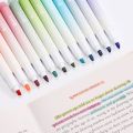 Pastel Highlighter Pen Set  Cute Highlighter Pastels Mix Multi Color 4 Pic. 