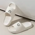 Women Casual Slippers Summer Cute Bear Cool Bathroom Anti-slip Slides Air Cushion Lightness Soft Sole Men Flat Shoes Couple. 