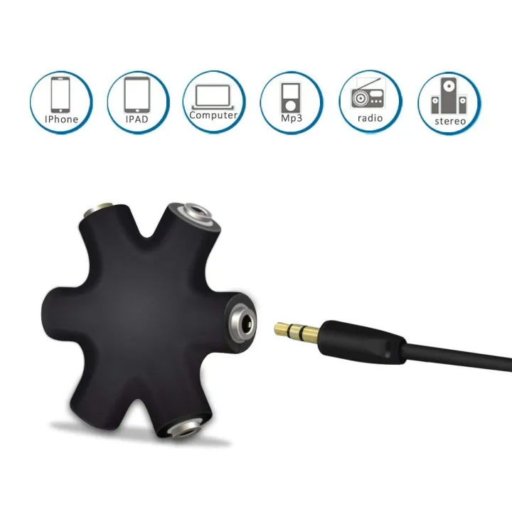 3.5mm%20Earphone%20Audio%20Splitter%201%20Male%20To%201%202%203%204%205%20Female%20Cable%205%20Way%20Port%20Aux%20Music%20Sound%20Output%20Cables%20Stereo%20Headset%20Extension%20-%20Image%203