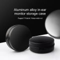 FDBRO New Metal Aluminum Alloy In-ear Earphone Accessories Earphone Hard Waterproof Portable Storage Case Bag Box Earphone.