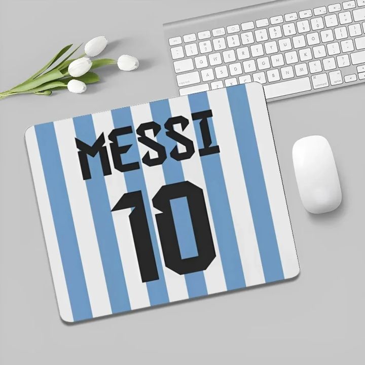 Football Superstar M-Messi 10 Floor Mat Small Office Computer Desk Mat ...