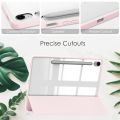 HD Acrylic Case for Samsung Galaxy Tab S11 S10 Lite FE Plus 2025 SM-X400 SM-X406B S9 S8 Ultra with Pencil Holder Protecfor Cover. 