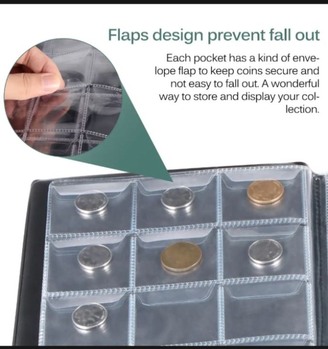 150/200%20Pockets%20Coin%20Collection%20Album%20Coin%20Collecting%20Holder%20Book%20Supplies%20Coin%20Storage%20Album%20for%20Collectors,%20Multicolor%20-%20Image%202