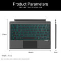 Backlight Keyboard For Microsoft Surface Pro 3 4 5 6 7 7+ Tablet Wireless Magnetic keyboard For surface Pro 7/6/5/4/3/7Plus Case. 