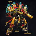 25 New Mecha Wukong building block assembly children's boys and girls cross-border toy gifts. 