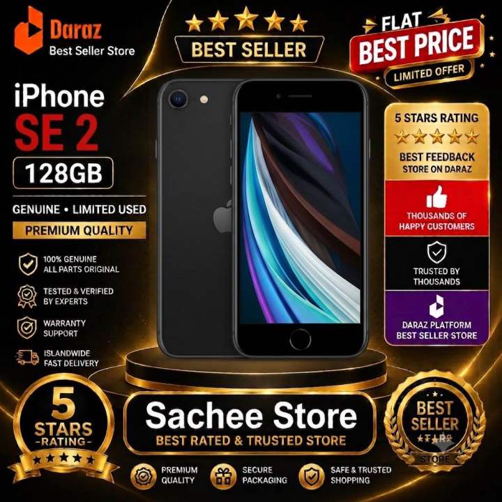 Genuine Iphone SE 2 128GB  Full set with warranty)