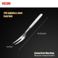 AIWILL 316 Stainless steel Fork western adult household fruit long handle pasta salad dessert Quality Kitchen tools.