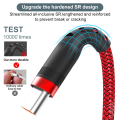 USB Type C Extended 5-Meter USB C 6A Super- Charging Cable Suitable For Huawei,Xiaomi,Vivo,OnePlus, And Leeco Phone Data Cable. 