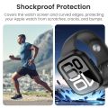 Case For Apple Watch Series 46mm 44mm 40mm 45mm 41mm 42mm 38mm Glass Screen Protector Cover iwatch 10 9 8 7 6 5 3 SE Accessories.