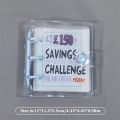£150/300/500/1000/2000/5000 Savings Challenge Binder , Money Saving Binder, Mini Savings Challenges Budget Book With Envelopes.