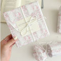 10/20pcs Pink Floral Tissue Paper Girl's Heart Wrapping Paper Holiday Birthday Decorative Paper Flower Wrapping Paper.