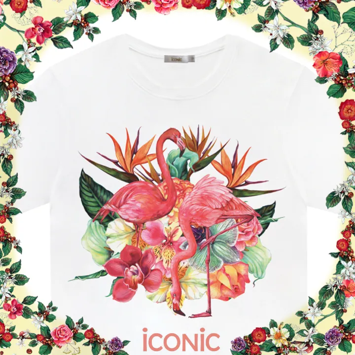 Iconic%20Fleming%20T-SHIRT%20#5666%20Flamingo%20floral%20print%20T-shirt%20women's%20clothing%20women's%20T%20shirt%20men%20T-shirt%20fashion%20T%20shirt%20White%20-%20Image%204