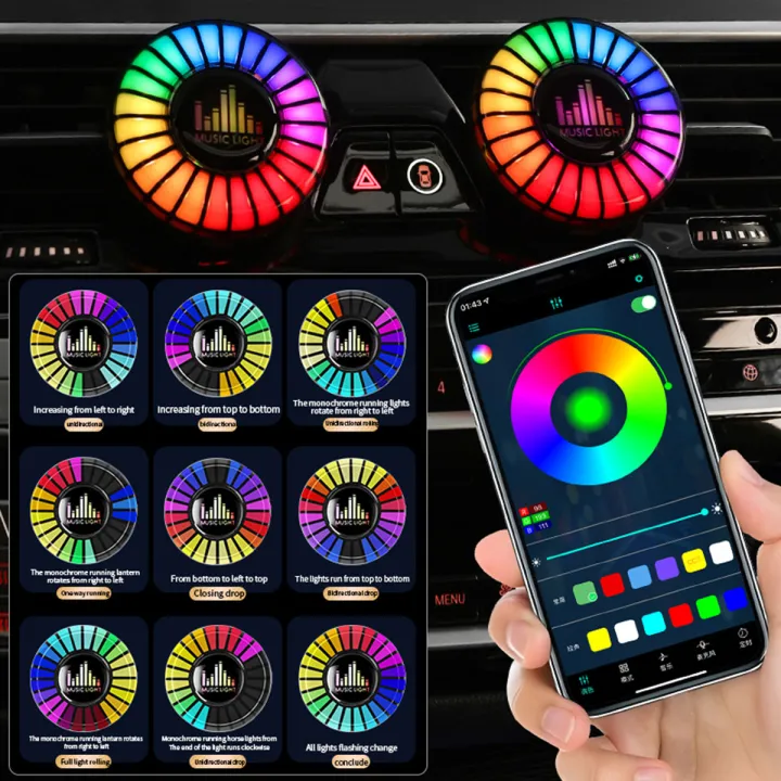Car%20Music%20Rhythm%20Lamp%20Car%20Air%20Outlet%20Freshener%20D2%20Vehicle-Mounted%20Color-Changing%20Audio%20Light%20App%20Control%20Music%20Atmosphere%20Light%20-%20Image%203