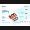 Original Treet Blade Double Edge Blades (1 Box 10 Blades). 