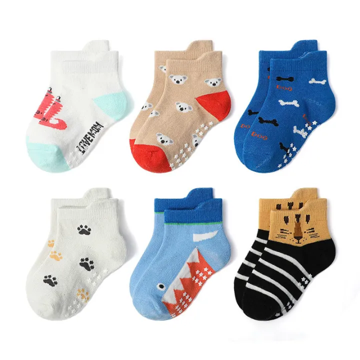 6%20Pairs%20Kids%20Socks%20Cartoon%20Animal%20Pattern%20Cotton%20Non-Slip%20Floor%20Socks%20for%20Boys%20Toddler%20All-Season%20-%20Image%203
