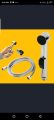 Muslim shower complete set shower body head holder chain pipe plug and screw. 