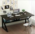 ARTSOLE 48-Inch Heavy Duty Computer Desk | Gaming & Office Table | Waterproof Wooden Top | Metal Frame with Bookshelf | Study & Workstation Table. 