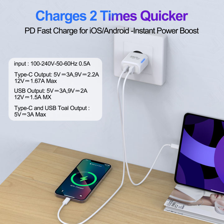 20W%20Dual%20Port%20USB%20C%20&%20USB%20A%20Wall%20Charger%20,%20PD%20QC3.0%20Fast%20Charging%20Adapter%20for%20iPhone,%20%20,%20iPad,%20,%20,%20AirPods%20-%20Image%203