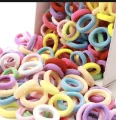💗Yagi shop💗100 PCs 1.5 PCs baby hair band in a cute drawstring bag gentle fashion hair accessories girls hair. 