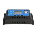 100W 12V Protable Solar Panel Kit With 60A Solar Charge Controller 2 USB Ports Outdoor Protable Moblie Phone Charger Outdoor.