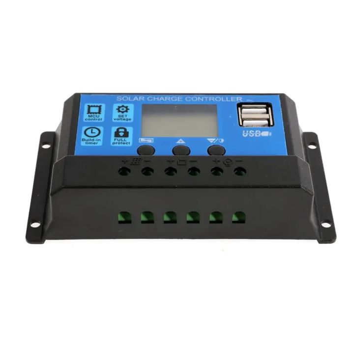 100W%2012V%20Protable%20Solar%20Panel%20Kit%20With%2060A%20Solar%20Charge%20Controller%202%20USB%20Ports%20Outdoor%20Protable%20Moblie%20Phone%20Charger%20Outdoor%20-%20Image%204