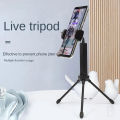 Mobile and Camera Tripod Metal Made Portable Flexible and Firm Use for Online Classes. 