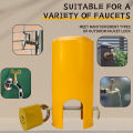 SI FANG Metal Yard Faucet Water Switch Lock Portable Garden Lockable Tap Water Valve Padlock Protect Anti-theft Tap Lock Key. 