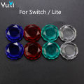 YuXi 2pcs Crystal Joystick Thumb Grip Cover Case Analog Stick Caps For NS Switch / Switch Lite. 