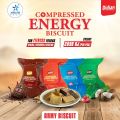 Didian Compressed High Energy Biscuit (Strawberry Milk Flavor) - 300 gm (15 gm x 20 packs). 