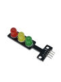8mm red yellow green LED traffic light module for Arduino ESP8266 ESP32 Raspberry Pi. 