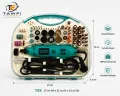 Mini Electric Die Grinder Tool Kit 140PCS | Variable Speed Rotary Tool Set | Multi-Purpose Grinding Cutting Polishing Engraving Machine.